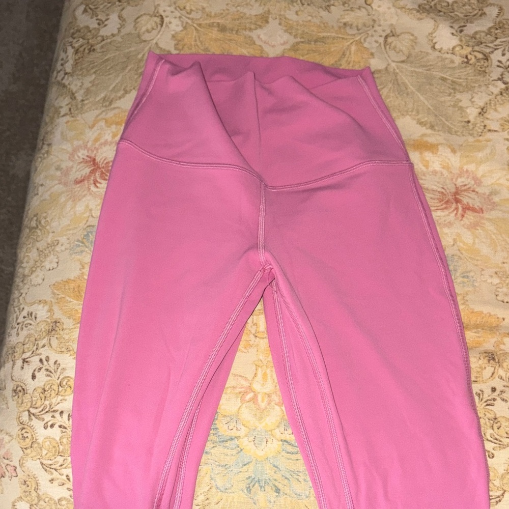 Pink lululemon leggings
